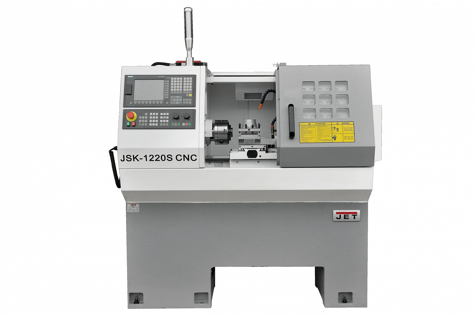 JET JSK-1220S CNC (Siemens, ручн. патрон, 4-х поз. резцедержка)